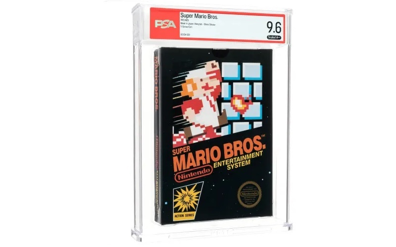 Нераспакованный картридж Super Mario Bros. продали на аукционе за рекордные  млн